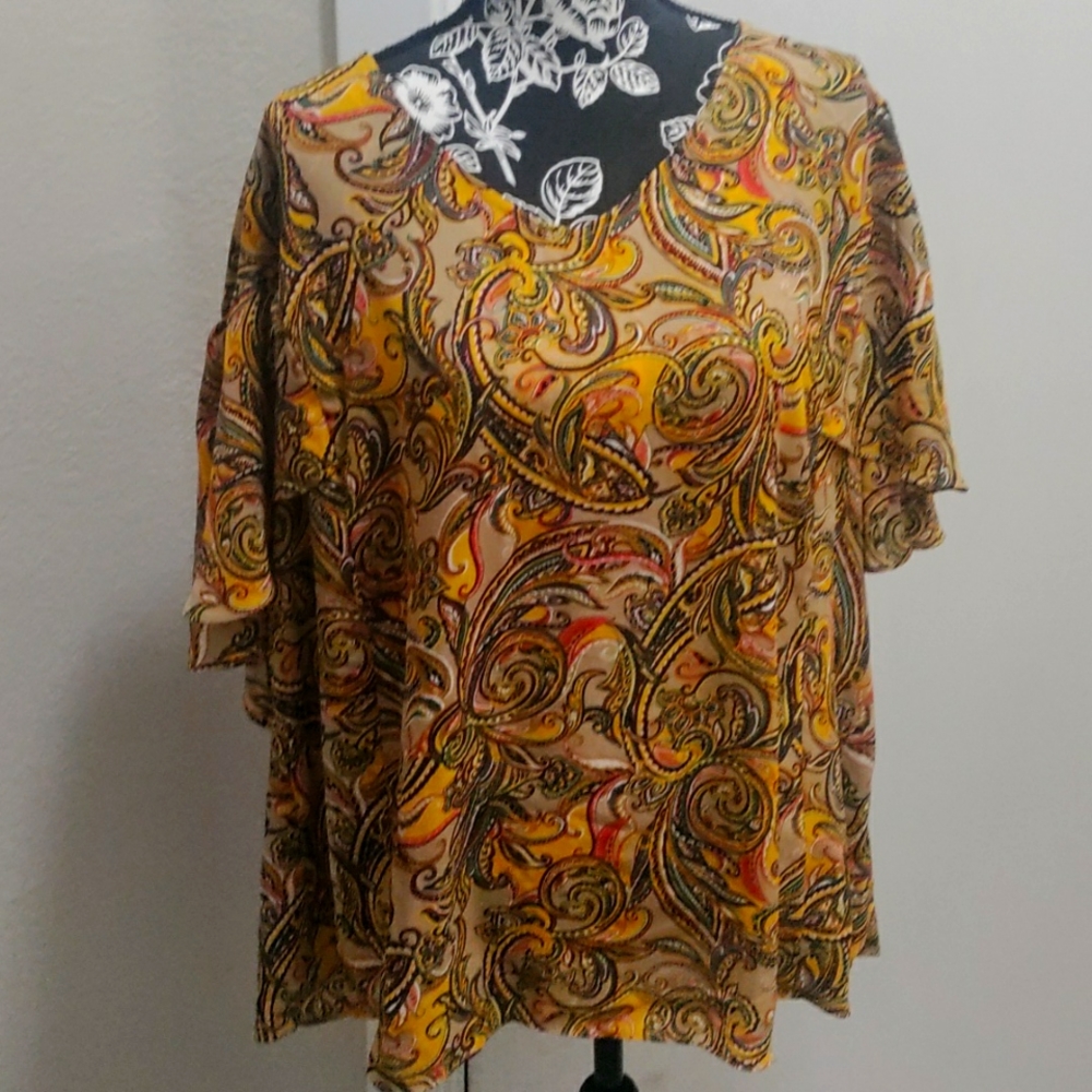 Cato Paisley print shirt